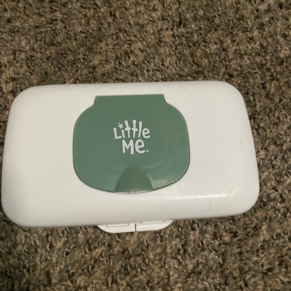 Little Me baby wipes case